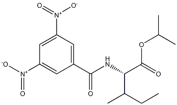  (2S)-2-[(3,5-Dinitrobenzoyl)amino]-3-methylpentanoic acid isopropyl ester