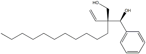 (1S,2R)-1-Phenyl-2-undecyl-2-vinyl-1,3-propanediol Structure