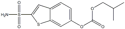 6-[[(2-Methylpropyloxy)carbonyl]oxy]benzo[b]thiophene-2-sulfonamide