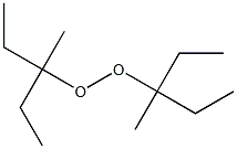 Bis(1-ethyl-1-methylpropyl) peroxide 结构式