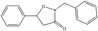 2-(Benzyl)-5-phenylisoxazolidin-3-one,,结构式