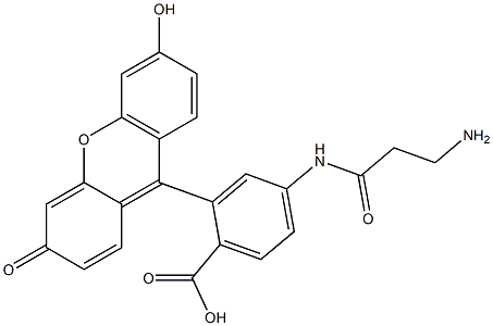 4-[(3-Amino-1-oxopropyl)amino]-2-(6-hydroxy-3-oxo-3H-xanthen-9-yl)benzoic acid