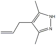 4-Allyl-3,5-dimethyl-1H-pyrazole Structure