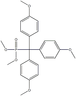 4,4',4''-Trimethoxytritylphosphonic acid dimethyl ester|