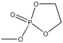 2-メトキシ-1,3,2-ジオキサホスホラン-2-オン 化学構造式