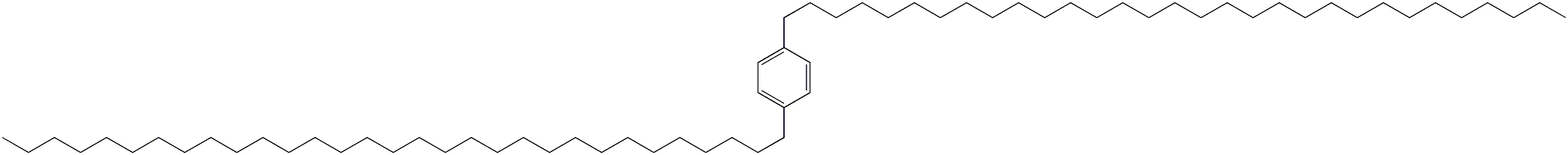 1,4-Di(hentriacontan-1-yl)benzene Structure