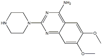  2-(1-Piperazinyl)-6,7-dimethoxy-4-quinazolinamine