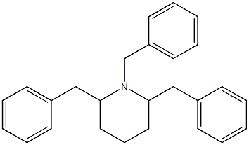 1,2,6-Tribenzylpiperidine Structure