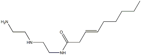 N-[2-[(2-Aminoethyl)amino]ethyl]-3-nonenamide Struktur