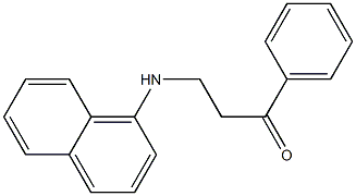  1-Benzoyl-2-(1-naphtylamino)ethane