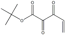 2,3-Dioxo-4-pentenoic acid tert-butyl ester Struktur