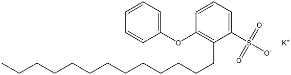  3-Phenoxy-2-tridecylbenzenesulfonic acid potassium salt