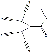  2,2,3,3-Tetracyanocyclopropanecarboxylic acid methyl ester