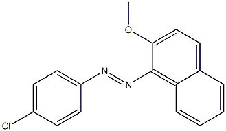 1-[(4-Chlorophenyl)azo]-2-methoxynaphthalene|