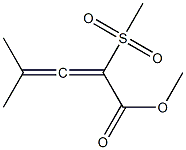 2-(Methylsulfonyl)-4-methyl-2,3-pentadienoic acid methyl ester