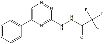 2,2,2-Trifluoro-N'-(5-phenyl-1,2,4-triazin-3-yl)acetohydrazide