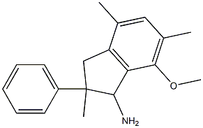 1-Amino-2,3-dihydro-7-methoxy-2,4,6-trimethyl-2-phenyl-1H-indene