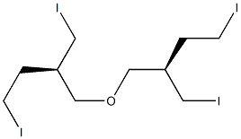 (+)-[(R)-3-Iodo-1-(iodomethyl)propyl]methyl ether,,结构式