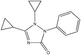 1,5-Dicyclopropyl-2-phenyl-1,2-dihydro-3H-1,2,4-triazol-3-one