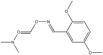 2,5-Dimethoxybenzaldehyde O-dimethylaminocarbonyl oxime|