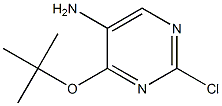 2-chloro-5-amino-4 tert-butoxypyrimidine Struktur