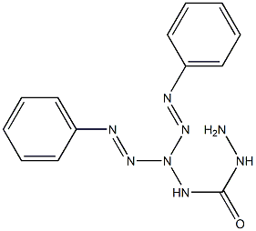 二苯基偶氮碳酰肼指示液 结构式