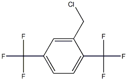 2,5-bis(trifluoromethyl)benzyl chloride Struktur