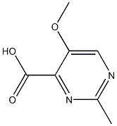 2-甲基-5-甲氧基嘧啶-4-羧酸, , 结构式