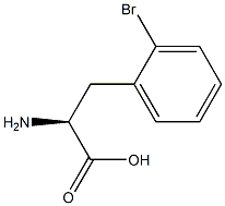 2-溴-L-苯丙氨酸, , 结构式