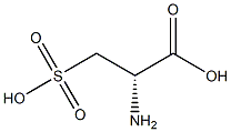 3-sulfo-D-alanine 化学構造式