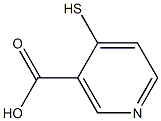 4-mercaptonicotinic acid Structure