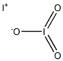 碘酸碘, , 结构式