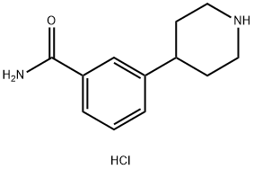 3-(piperidin-4-yl)benzamide hydrochloride Structure