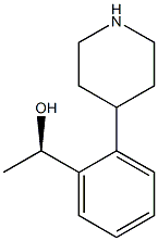 (R)-1-(2-(piperidin-4-yl)phenyl)ethan-1-ol Structure