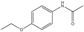 Phenacetin  CAS 62-44-2 化学構造式