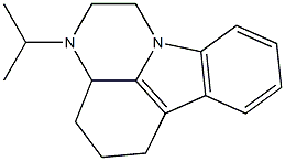 3-isopropyl-2,3,3a,4,5,6-hexahydro-1H-pyrazino[3,2,1-jk]carbazole