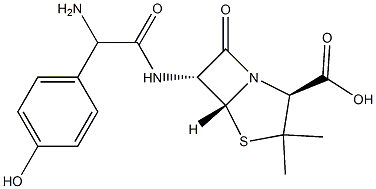 Amoxicillin  Impurity 1 Structure