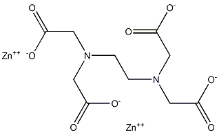 EDTA-Zinc Struktur