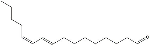 Z,E-9,11-Hexadecadienal,,结构式