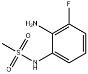 N-(2-Amino-3-fluorophenyl)methanesulfonamide Structure