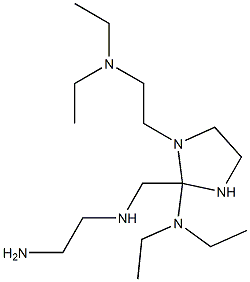 N,N-DIETHYLDIETHYLENETRIAMINE, [N-(2-DIETHYLAMINOETHYL)- ETHYLENEDIAMINE] Struktur