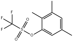 2,3,5-Trimethylphenyl Trifluoromethanesulfonate, 209684-76-4, 结构式