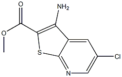  3-Amino-5-chloro-thieno[2,3-b]pyridine-2-carboxylic acid methyl ester