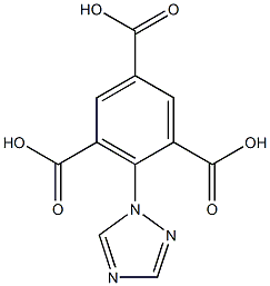 2-(1H-1,2,4-triazol-1-yl)benzene-1,3,5-tricarboxylic acid