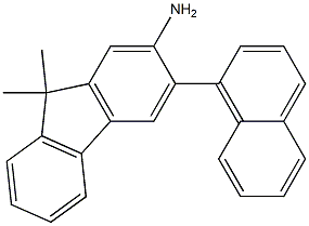 2-Amino-3-(1-naphthyl)-9,9-dimethylfluorene|2-氨基-3-(1-萘基)-9,9-二甲基芴