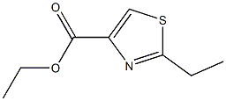 Ethyl 2-ethyl-4-thiazolecarboxylate Structure