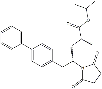 (2R,4S)-isopropyl5-([1,1'-biphenyl]-4-yl)-4-(2,5-dioxopyrrolidin-1- yl)-2-methylpentanoate
