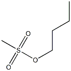Butyl methanesulfonate Struktur