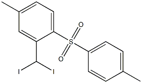 二碘代甲基对甲苯砜,,结构式