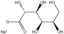 Sodium gluconate Struktur